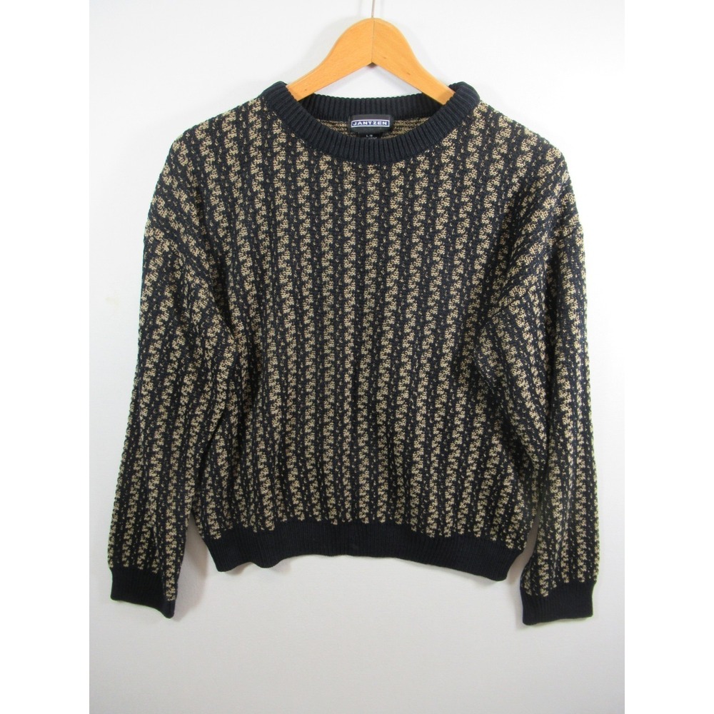 Vintage 90s Jantzen Sweater Men Large Pullover Crewneck